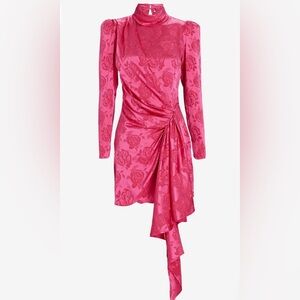 🌸🌸NWT RONNY KOBO Pink Ria Floral Jacquard Mini Dress/Size Small 🌸🌸